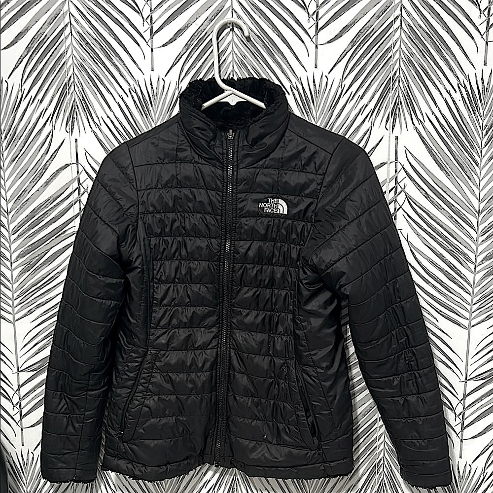 The North Face kids Black Jacket